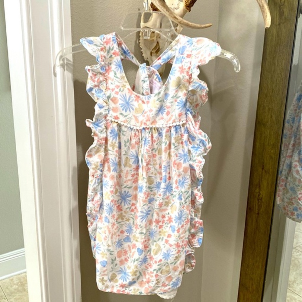 Shabby Chic Floral Sundress sz5‎